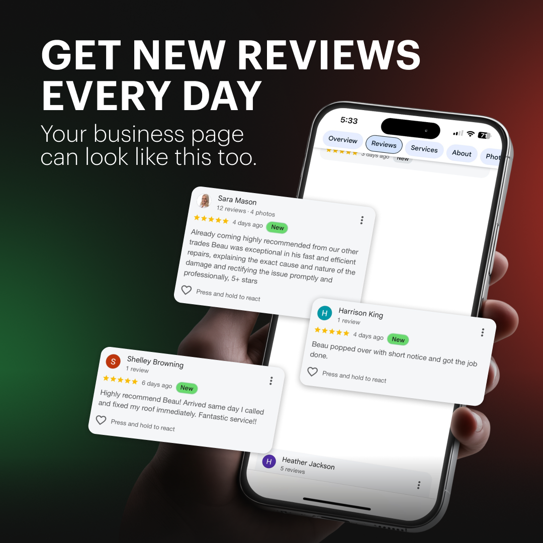 Google Reviews Card